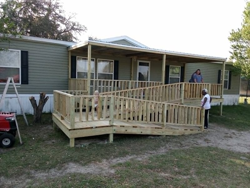Deck and ADA access ramp